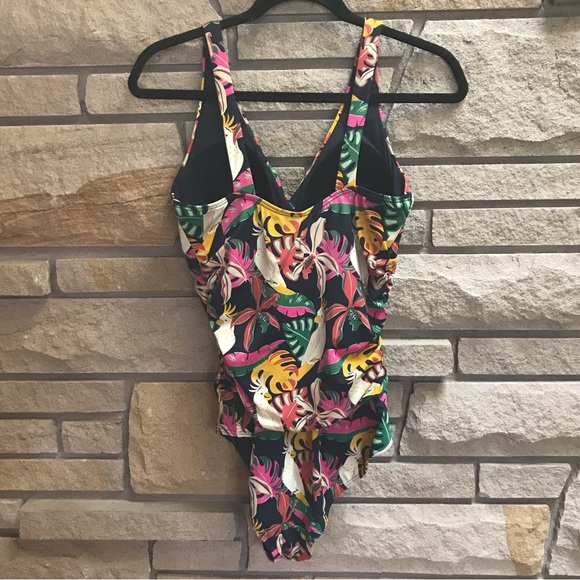 Boden Multicolor Tropical One Piece Swimsuit - Picture 5 of 13